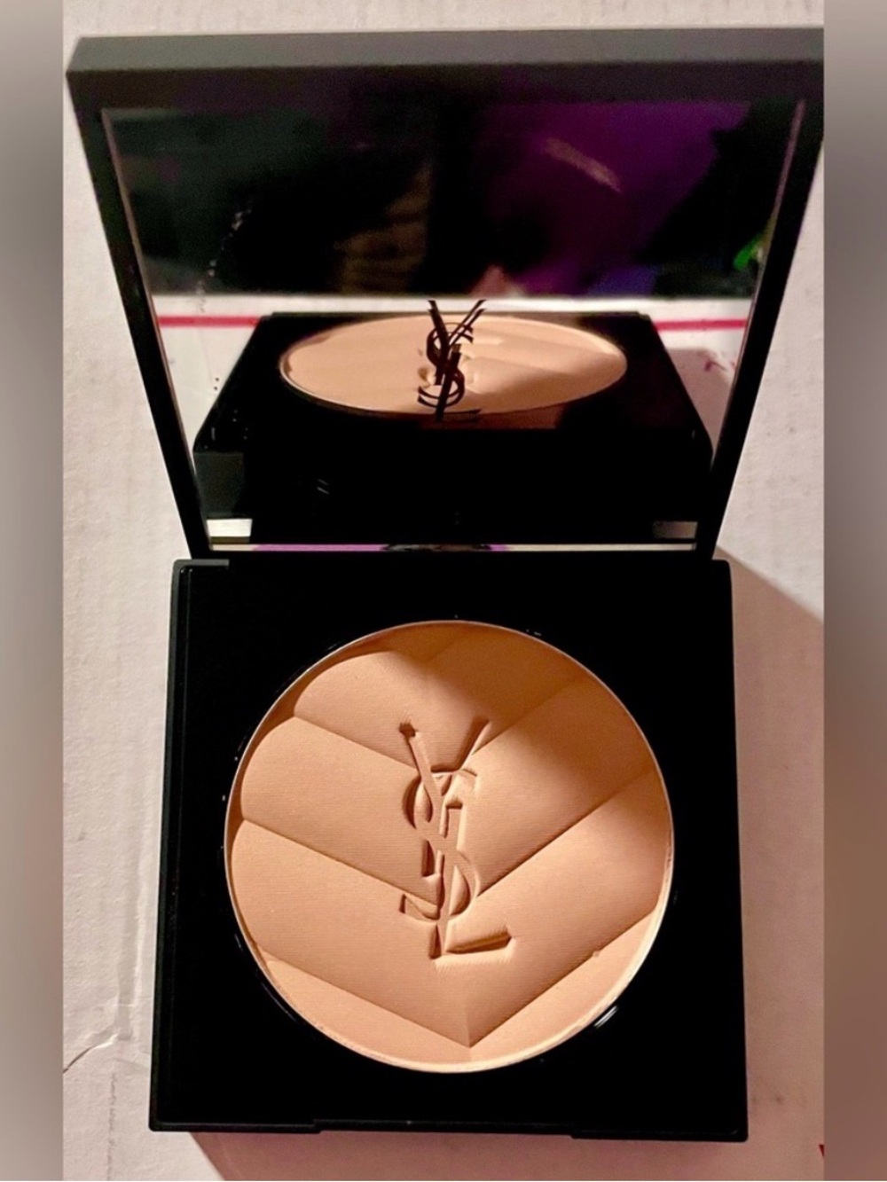 YSL Bronzer All Hours Hyper Bronze Powder Color 01 = Light Sepia *Brand New - Picture 5 of 14